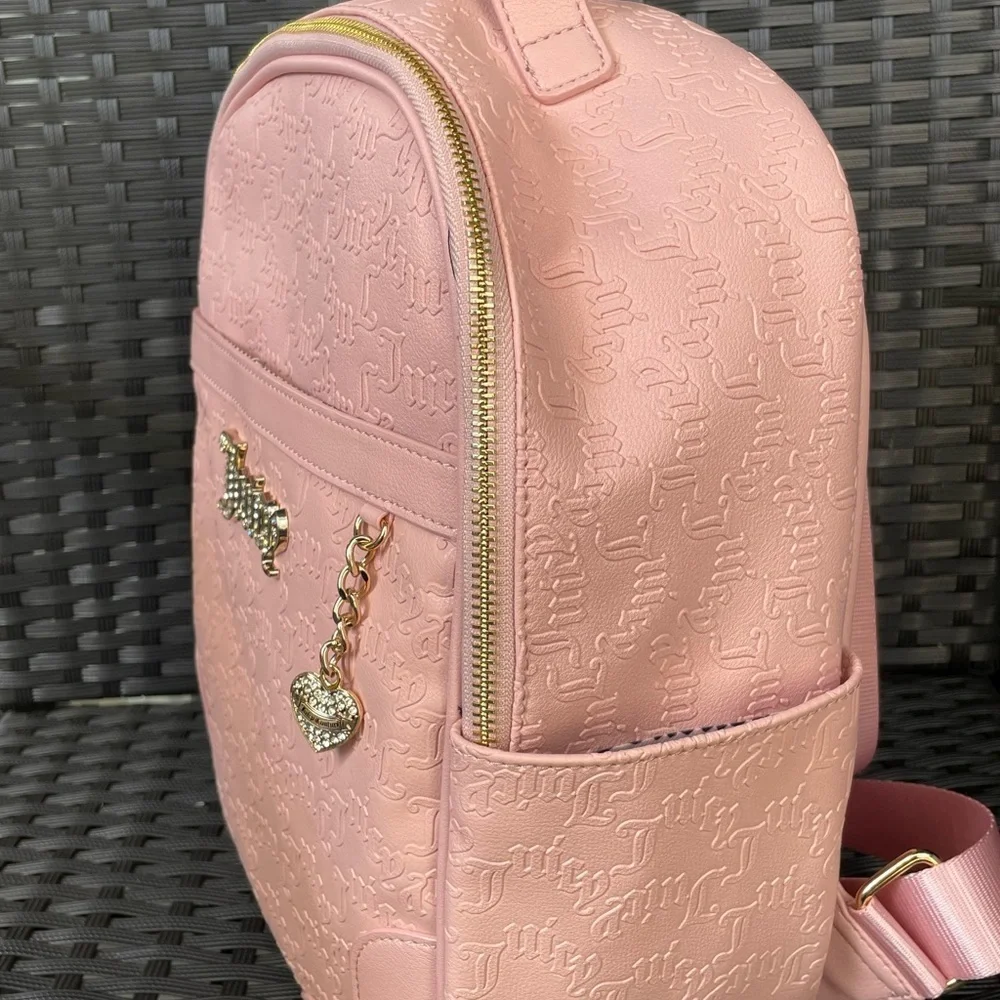 JUICY COUTURE,Juicy Couture Light Pink Backpack.